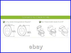 BioBidet Slim TWO Bidet Smart Toilet Seat Night Light & Stainless Nozzle (Round) BioBidet Slim TWO Bidet Smart Toilet Seat Night Light & Stainless Nozzle (Round)