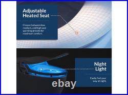 BioBidet Slim TWO Bidet Smart Toilet Seat Night Light & Stainless Nozzle (Round) BioBidet Slim TWO Bidet Smart Toilet Seat Night Light & Stainless Nozzle (Round)
