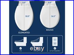 BioBidet Slim TWO Bidet Smart Toilet Seat Night Light & Stainless Nozzle (Round) BioBidet Slim TWO Bidet Smart Toilet Seat Night Light & Stainless Nozzle (Round)