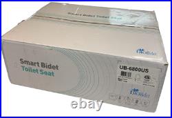 BioBidet USPA UB-6800US SMART ADJUSTABLE BIDET ROUND TOILET SEAT WITH REMOTE