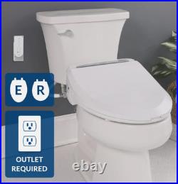 BioBidet USPA UB-6800US SMART ADJUSTABLE BIDET ROUND TOILET SEAT WITH REMOTE