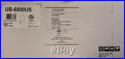 BioBidet USPA UB-6800US SMART ADJUSTABLE BIDET ROUND TOILET SEAT WITH REMOTE