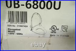 BioBidet USPA UB-6800U Elongated Adjustable Electric Plugin Bidet Toilet Seat