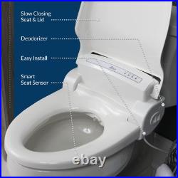 Bio Bidet BB1000 Electric Bidet Toilet Seat, Warm Water with Air Dryer, Heated