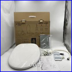 Bio Bidet BB500E 000 BB500 Low-Profile Electric Bidet Toilet Seat (Adjustable)
