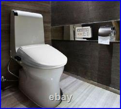 Bio Bidet BB-1000 Supreme Bidet Toilet Seat with Wireless Remote Round White NEW