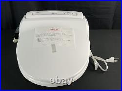 Bio Bidet BB-1000 Toilet Seat with Wireless Remote Elongat White New Open Box
