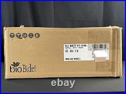 Bio Bidet BB-1000 Toilet Seat with Wireless Remote Elongat White New Open Box