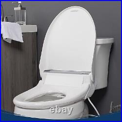 Bio Bidet BB-2000 Elongated Smart Toilet Seat White No Remote
