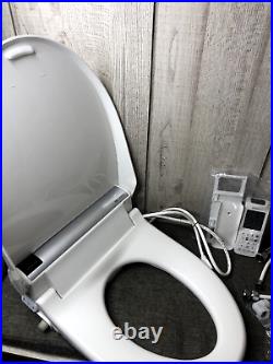 Bio Bidet? BB-2000 White Elongated Smart Toilet Seat with Remote Control