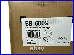 Bio Bidet BB-600S Electric Round Bidet Toilet Seat with Side Panel Controls New