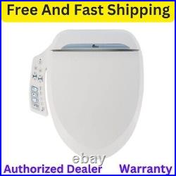 Bio Bidet BB-600 Electric Round Bidet Toilet Seat with Side Panel Controls