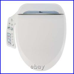 Bio Bidet BB-600 Electric Round Bidet Toilet Seat with Side Panel Controls