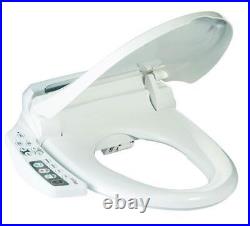 Bio Bidet BB-600 Electric Round Bidet Toilet Seat with Side Panel Controls