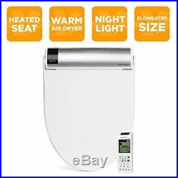 Bio Bidet BLISS BB-2000 Premier Elongated White Bidet Toilet Seat Remote Control