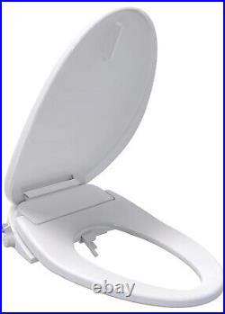 Bio Bidet Bemis BB500 Low Profile Heated Bidet Toilet Seat, Elongated White