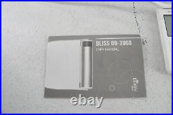 Bio Bidet Bliss BB2000 Elongated White Smart Toilet Seat w Remote Control