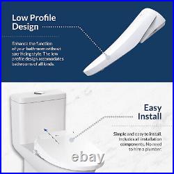 Bio Bidet Discovery DLS Electronic Bidet Toilet Seat Elongated White