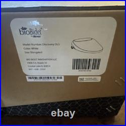 Bio Bidet Discovery DLS Elongated Smart Low-Profile Bidet Toilet Seat Auto