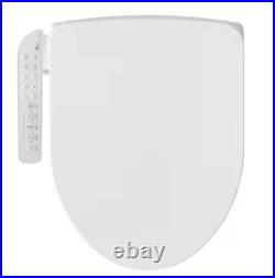 Bio Bidet HD-7000 Electric Bidet Seat for Elongated Toilets in White with Fusion
