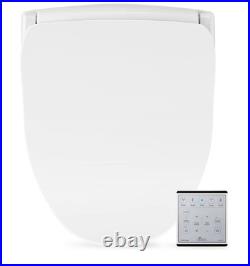 Bio Bidet Slim 2 Electric Bidet Round Toilet Seat Remote Heated Seat Warm Water