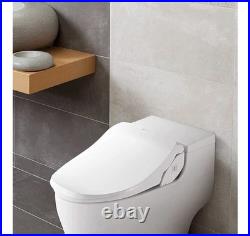 Bio Bidet Slim 2 Electric Bidet Round Toilet Seat Remote Heated Seat Warm Water