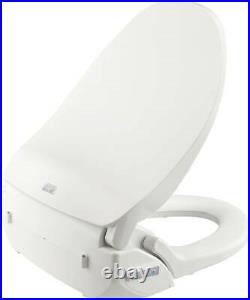 Bio Bidet Slim 2 Elongated White Toilet Seat With Nonfunctional Water Warmer