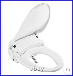 Bio Bidet Slim 2 Round 16.5 Heated Seat & Water Temperature Bidet Seat