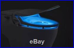 Bio Bidet Slim 2 Two Toilet Seat Bidet with Elongated Bowl In White Biobidet
