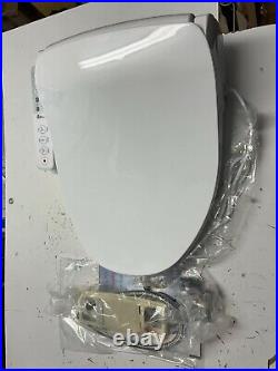 Bio Bidet Slim One Electric Bidet Heated Toilet Seat Elongated Warm Water