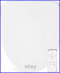 Bio Bidet Slim Three By Bemis Electric Bidet Toilet Seat Round White Bio Bidet Slim Three By Bemis Electric Bidet Toilet Seat Round White