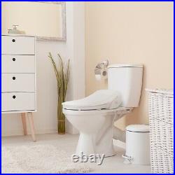 Bio Bidet Slim Three Electric Self-Cleaning Bidet Warm Toilet Seat Round