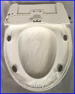 Bio Bidet Slim Zero Toilet Seat with Night Light Elongated White