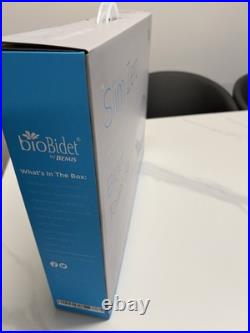 Bio Bidet Slim Zero Toilet Seat with Night Light White Open Box Never Used