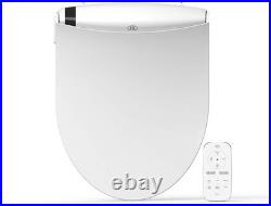 Bio Bidet Special Edition White Toilet Seat Self Cleaning 3 in 1 Stainless Steel
