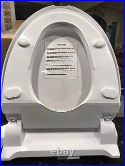 Bio Bidet Ultimate BB-600 Advanced Bidet Toilet Seat, Elongated White