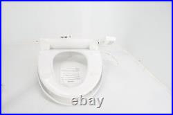 Bio Bidet Ultimate BB-600 Elongated Bidet Toilet Seat w Dual Nozzle Sprayer