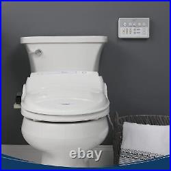 Bio Bidet by Bemis BB-1000W Supreme Warm Water Bidet Toilet Seat, Elongated