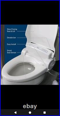 Bio bidet BB-1000 Supreme Electric White Elongated Toilet Seat Remote NEW