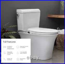Brondell Bidet Toilet Seat, Non-Electric Swash Ecoseat, Fits Elongated Toilets Brondell Bidet Toilet Seat, Non-Electric Swash Ecoseat, Fits Elongated Toilets