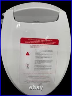 Brondell Bidet Toilet Seat Non-Electric Swash Ecoseat White S101EW