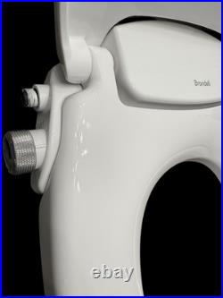 Brondell Bidet Toilet Seat Non-Electric Swash Ecoseat White S101EW