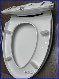 Brondell Bidet Toilet Seat Non-Electric Swash Ecoseat White S101EW