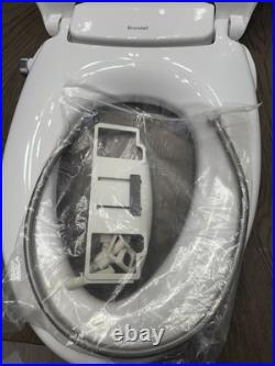 Brondell Bidet Toilet Seat Non-Electric Swash Ecoseat White S101EW