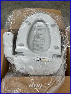Brondell CL510-EW Swash Electric Bidet Heated Elongated Toilet Seat Y2351