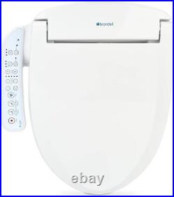 Brondell CL510-EW Swash Electric Bidet Toilet Heated Seat White