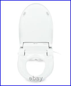 Brondell CL950 Electric Bidet Toilet Seat Round White + Remote Open Box