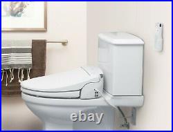 Brondell DS725 Advanced Electric Bidet Toilet Seat Elongated White + Remote