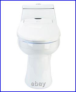 Brondell ELONGATED 1200 Luxury Remote Electric Bidet Toilet Seat White New