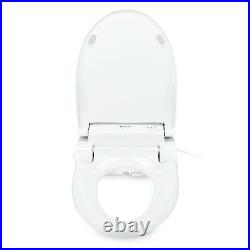Brondell ELONGATED SE600 Advanced Electric Remote Bidet Toilet Seat White